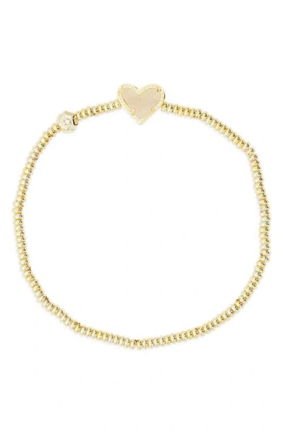 KENDRA SCOTT KENDRA SCOTT ARI HEART STRETCH BRACELET