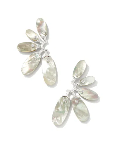 Kendra Scott Ashlyn Mother Of Pearl Statement Earring In Metallic
