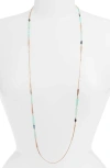 Kendra Scott Aylin Long Station Necklace In Multi