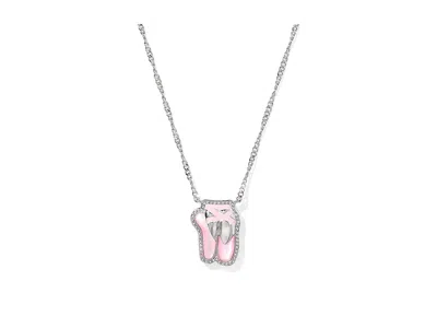 Kendra Scott Ballet Short Pendant In Silver