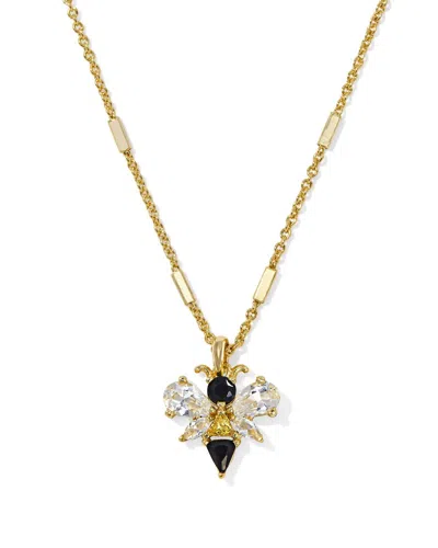 KENDRA SCOTT BEE SHORT NECKLACES IN GOLD