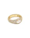 Kendra Scott Bella Crystal Band Ring In Gold