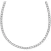 Kendra Scott Bella Cubic Zirconia Tennis Necklace In Metallic