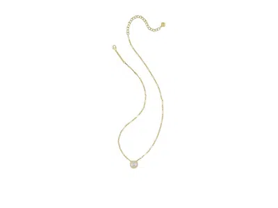 Kendra Scott Bella Short Pendant In Gold