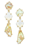 Kendra Scott Bianca Stone Mix Linear Earrings