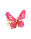 Kendra Scott Bianca Butterfly Cocktail Ring In Red