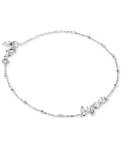 Kendra Scott Big Sis Delicate Chain Bracelet In White