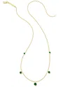 Kendra Scott Blakely 18k Over Silver 0.34 Ct. Tw. Lab-grown Onyx Strand