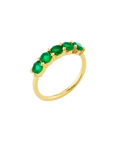Kendra Scott Blakely 18k Over Silver Onyx Ring