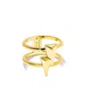 Kendra Scott Bolt Double Band Ring