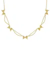 Kendra Scott Bow Strand Necklace, 19 In Gold