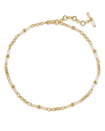Kendra Scott Bree Beaded Chain Collar Necklace, 16.25-18 In Transparent