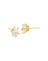 Kendra Scott Cailin Crystal Stud Earrings In 14k Gold Plated