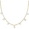 Kendra Scott Cailin Delicate Strand Necklace In Gold
