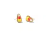 Kendra Scott Candy Corn Magnesite Stud Earring In Gold In Green