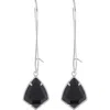 Kendra Scott Carrine Earrings In Black/silver