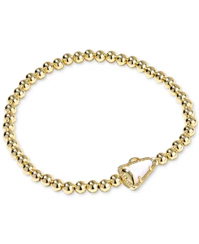 Kendra Scott Cheer Stretch Bracelet In Gold