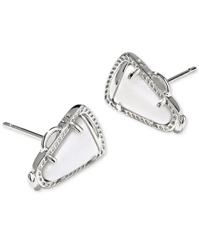 Kendra Scott Cheer Stud Earrings In White