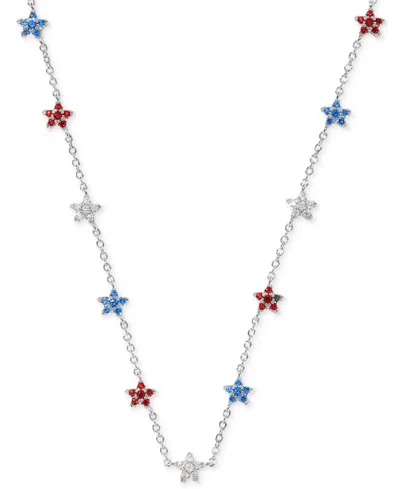 Kendra Scott Crystal Star Cluster Sierra Adjustable 19" Statement Necklace In Multi