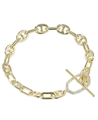 Kendra Scott Cubic Zirconia Link Chain Bracelet In Metallic