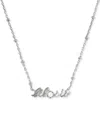 Kendra Scott Cultured Freshwater Pearl Lil Sis 19" Pendant Necklace In White