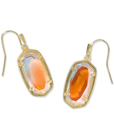 Kendra Scott Dani 14k Gold Over Brass Azalea Illusion Drop Earrings