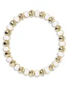 Kendra Scott Daphne Beaded Stretch Bracelet In Gold