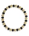 Kendra Scott Daphne Beaded Stretch Bracelet In Gold