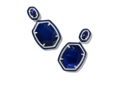 Kendra Scott Daphne Enamel Frame Drop In Neutral