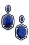 Kendra Scott Daphne Enamel Frame Drop Earrings