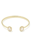 Kendra Scott Daphne Frame Stone Cuff Bracelet In Neutral