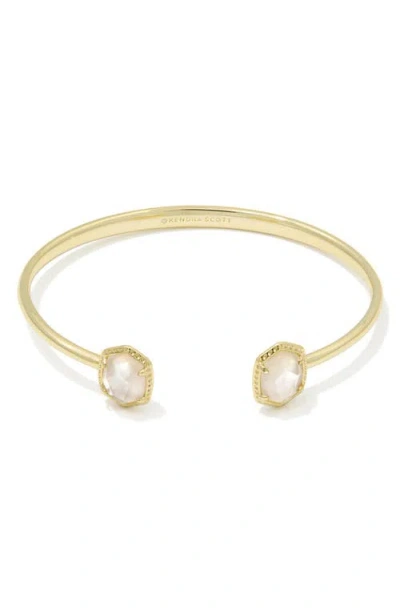 Kendra Scott Daphne Frame Stone Cuff Bracelet In Neutral