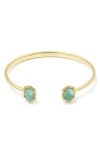 Kendra Scott Daphne Frame Stone Cuff Bracelet In Pink