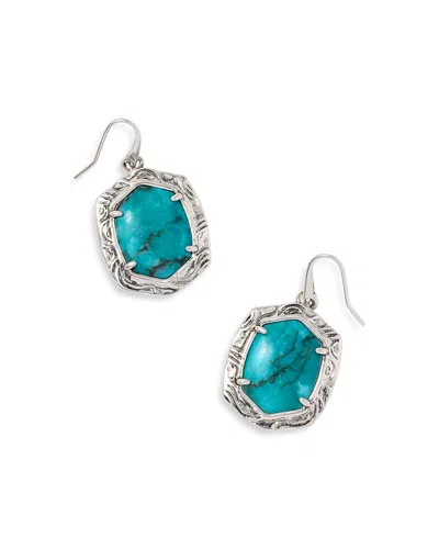Kendra Scott Daphne Tiger Stripe Openwork Stone Drop Earrings In Red