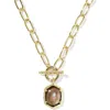 Kendra Scott Daphne Toggle Necklace In Multi