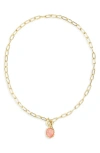 Kendra Scott Daphne Toggle Necklace In Gold