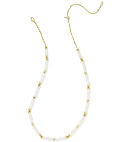 Kendra Scott Deliah 14k Strand Necklace In Multi