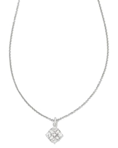 Kendra Scott Dira Crystal Nanogem Pendant Necklace In Brown