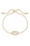 Kendra Scott Elaina Birthstone Bracelet In June/ivory Mop