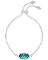 Kendra Scott Elaina Bracelet In London Blue In Blue