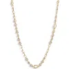 Kendra Scott Elisa Abbie Mini Pendant Necklace In Gold White Mix
