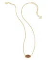 Kendra Scott Elisa Birthstone Necklace, 15 In Purple Ame