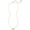 Kendra Scott Elisa Birthstone Pendant Necklace In Gold