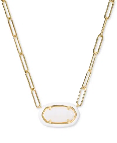 Kendra Scott Elisa Pendant Necklace In Gold