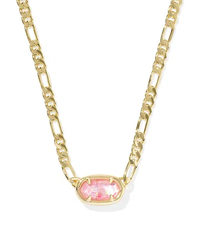 KENDRA SCOTT ELISA FIGARO CHAIN SHORT PENDANT NECKLACE, 16-19