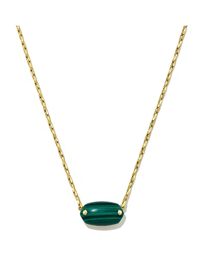 Kendra Scott Elisa Gemstone Pendant Necklace, 16-19 In Transparent