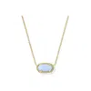 Kendra Scott Elisa Gold Short Pendant Necklace In Gold