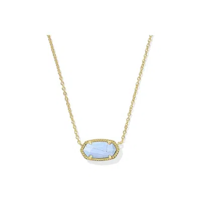 Kendra Scott Elisa Gold Short Pendant Necklace