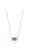 Kendra Scott Elisa Necklace - Azalea Illusion/gold In Gold