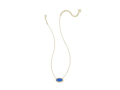 Kendra Scott Elisa Pendant In Gold